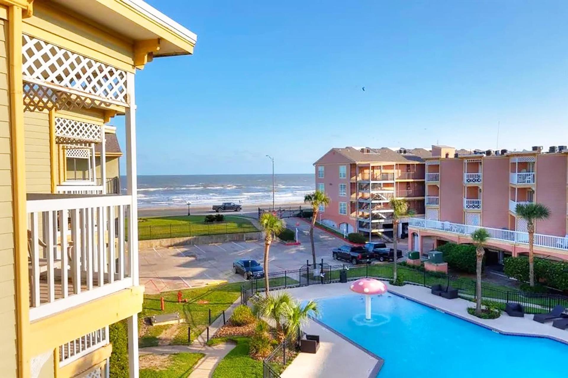 דירות גלווסטון Beautiful Ocean Views At The Victorian מראה חיצוני תמונה